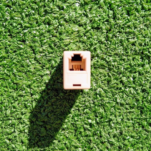 RJ11 Female/Female Wired 1-1/4-4 Modular Telephone/Fax Cord Coupler Tested Used - Picture 4 of 4